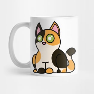 Plump Cat Calico Mug